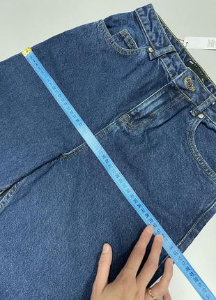 Темні джинси для мам з завищеною талією asos design mom10 фото
