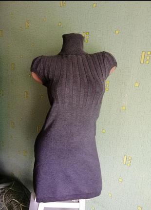 Тепла туніка. плаття-туніка. 7