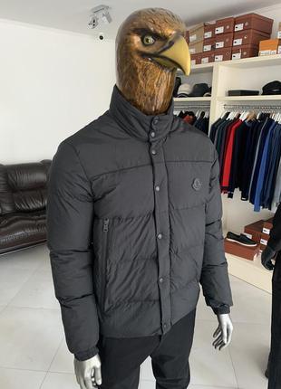 Зимняя мужская куртка монклер2 фото