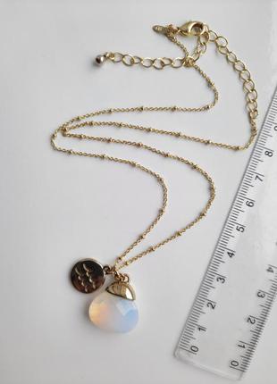 Кулон с лунным камнем2 фото