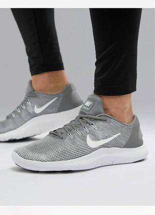 Сірі кросівки nike running flex 2018 aa7397-010