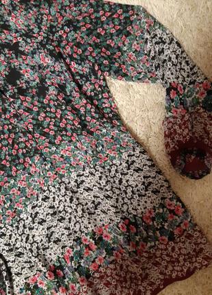Блуза удлиненная / туника в цветочный принт от george4 фото