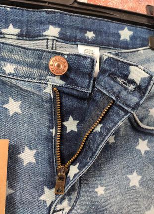 Джинсовые шорты h&m & denim 8