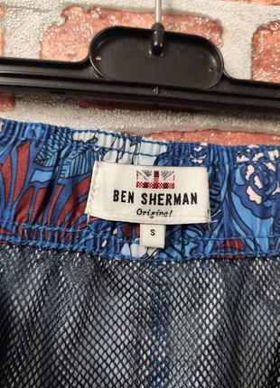 Пляжные шорты с цветами плавки ben sherman8 фото