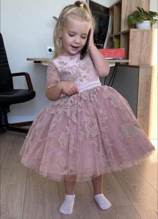 Платье для принцесс,нарядное детское на любой праздник1 фото