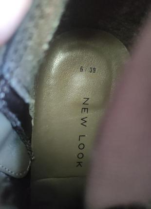 Стильные ботинки, сапоги, замшевые сапожки, 39 размер4 фото