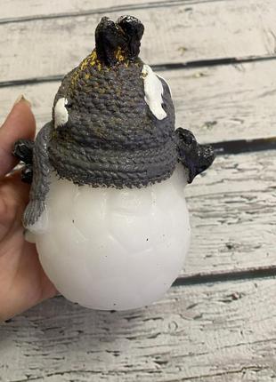 Свеча статуэтка melinera снеговик