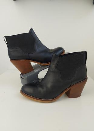 Ботильйони, черевики aldo, 39-40, повністю натуральна шкіра