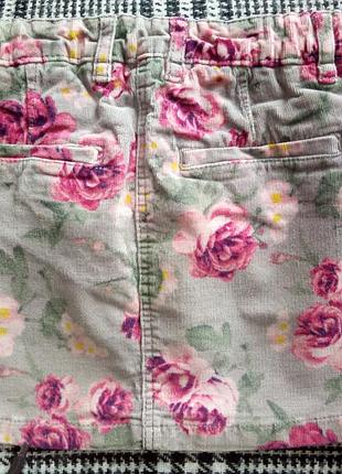 Юбка микровельвет 4