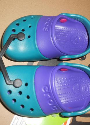 Кроксы crocs electro р. с8-16см. новые. оригинал 3