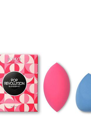 Набор из 2 бьюти-блендеров kiko milano pop revolution blender kit