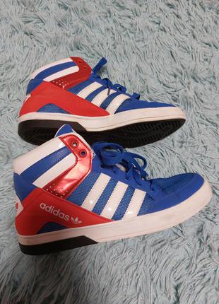 Хайтопы, высокие кроссовки adidas р 39-40(25.см)