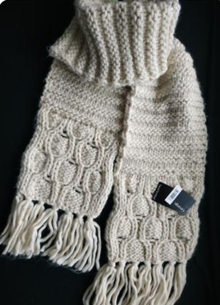 Новый, мягкий,теплый, зимний шарф george 180×19, акрил george2 фото