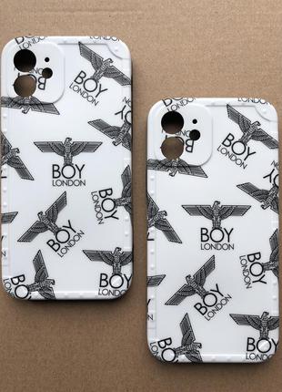 Чехол boy london для iphone 12 (белый/white)