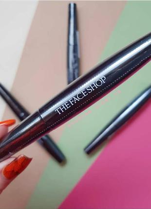 Туш для вій the face shop freshian volumizing mascara1 фото