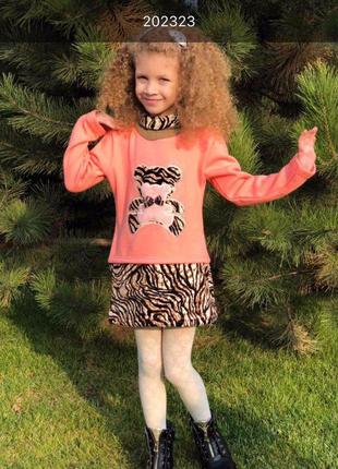 Платье- туника на 6-7 лет.размер 18