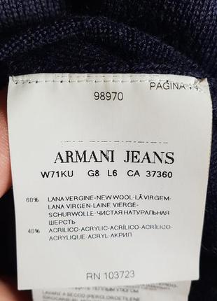 Шерстяная жилетка armani jeans8 фото