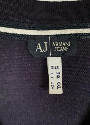 Шерстяная жилетка armani jeans2 фото