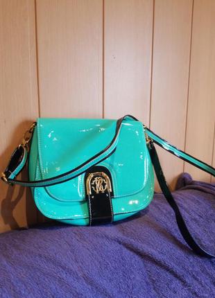 Новая сумка - кроссбоди в мятном цвете