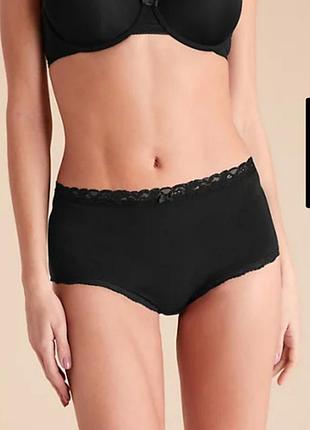 Труси шорти з мереживом  2 пари