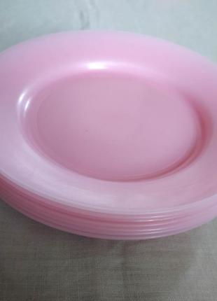 Пластмассовые тарелки для первых блюд времён ссср. цена за все.6 фото