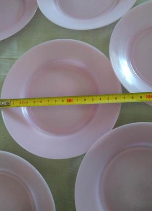 Пластмассовые тарелки для первых блюд времён ссср. цена за все.3 фото