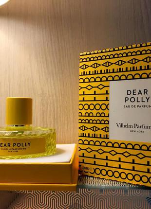 Vilhelm parfumerie dear polly💥оригинал 2 мл распив аромата затест