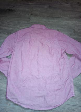 Рубашка сорочка котон place розмір на 10/12 років4 фото