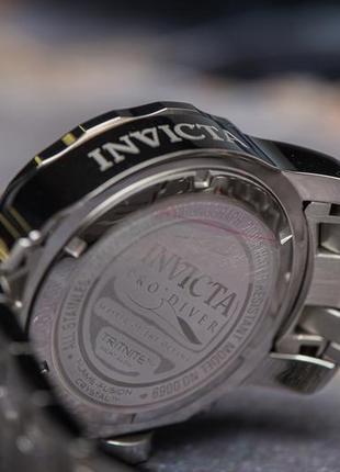 Чоловічі годинники хронограф від invicta pro diver 00697 фото