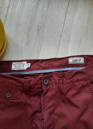 Слим фит штаны коттоновые мужские easy брюки2 фото