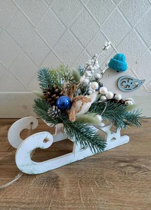 Саночки новогодние, новогодние