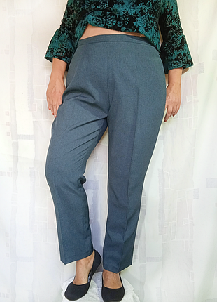 Завужені брюки смарагдового відтінку