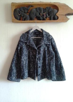 Дизайнерское лакшери пальто cividini  max mara короткое