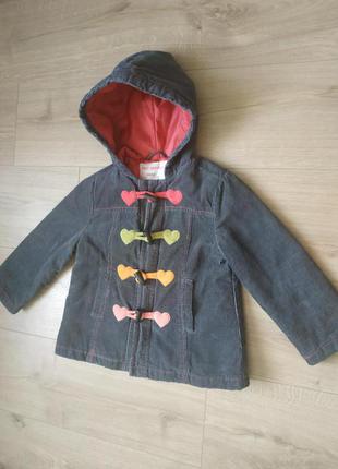 Стильне плато для дівчинки gymboree/пальтішко/пальто з капюшоном3 фото