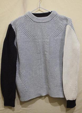 Асимметричный свитер хлопок1 фото