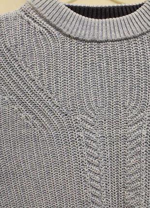 Асимметричный свитер хлопок5 фото