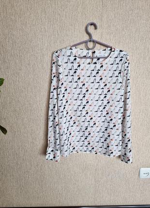 Дизайнерская блуза, рубашка от немецкого бренда louis and mia , оригинал