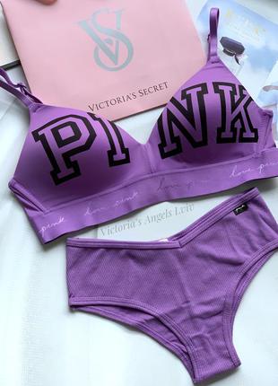 Бюст трусики victoria's secret pink оригінал