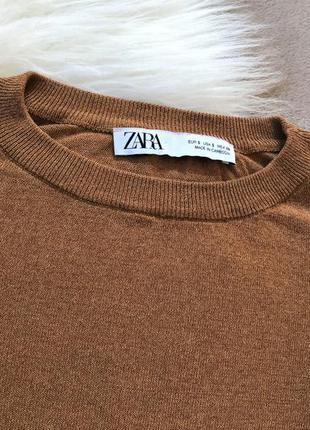 Жіноча стильна кофточка джемпер з відкритими плечима zara6 фото