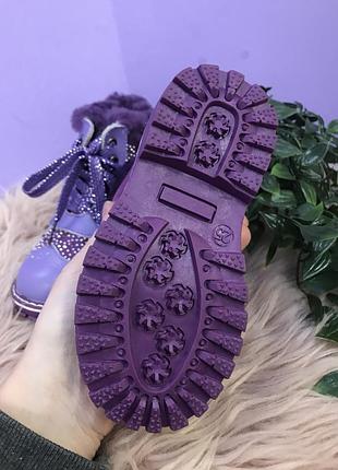 Зимние кожаные сапоги 23,24,25,26 размеры 4
