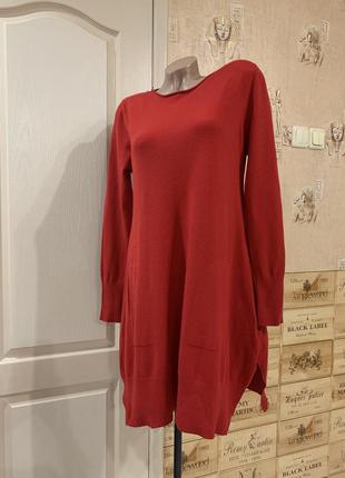 Платье вязаное кашемир - модал2 фото