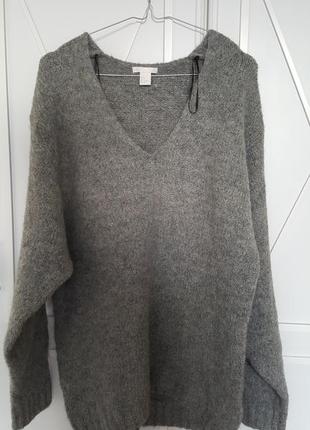 Светр, джемпер реглан пуловер оверсайз h&amp;m 4