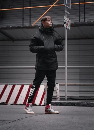 Мужская зимняя куртка smart 🔝 черная