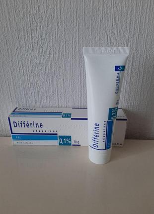 Differin gel creme діфферін adapalene адапален 0.1 оригінал 30гр.3 фото