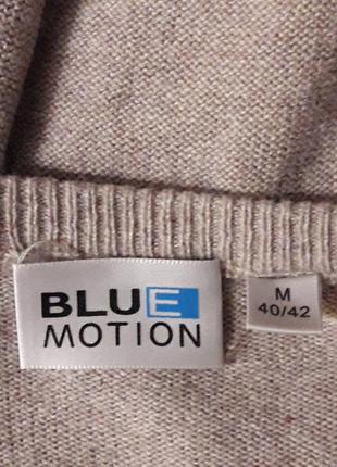 Брендовый  теплый  натуральный базовый  свитерок  шёлк  шерсть  р.m от blue motion4 фото