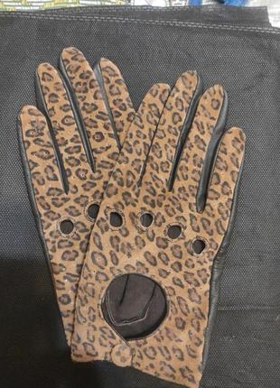 Шкіряні рукавички автоледі бренду atmosphere1 фото