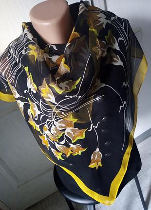 Хустка шифон осінь