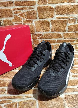 Кросівки puma чорні softride rift tech 45 розмір