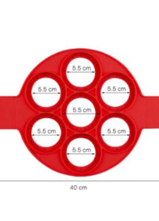 Силиконовая форма для блинов (1234)6 фото