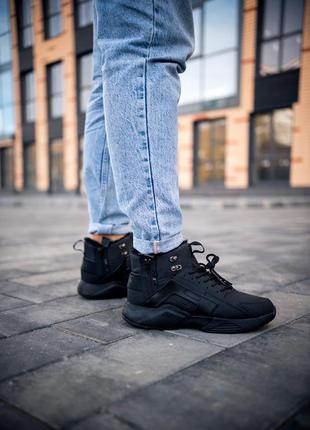 Кроссовки мужские найк nike huarache x acronym city mid leather